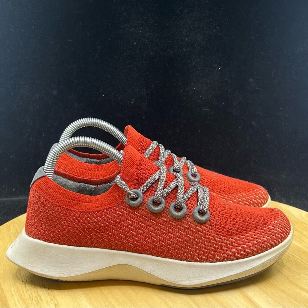 Allbirds TD2 Tree Dasher 2 Wmns Wool Running Shoes Burnt Orange Size 7.5 - Picture 5 of 10